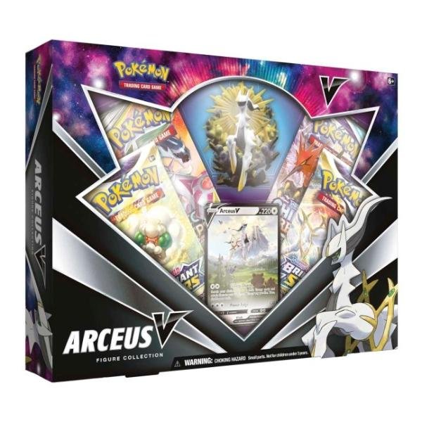 PokemonTCGArceusVFigureCollectionBox Pokemon TCG Arceus V Figure Collection Box - Image 1