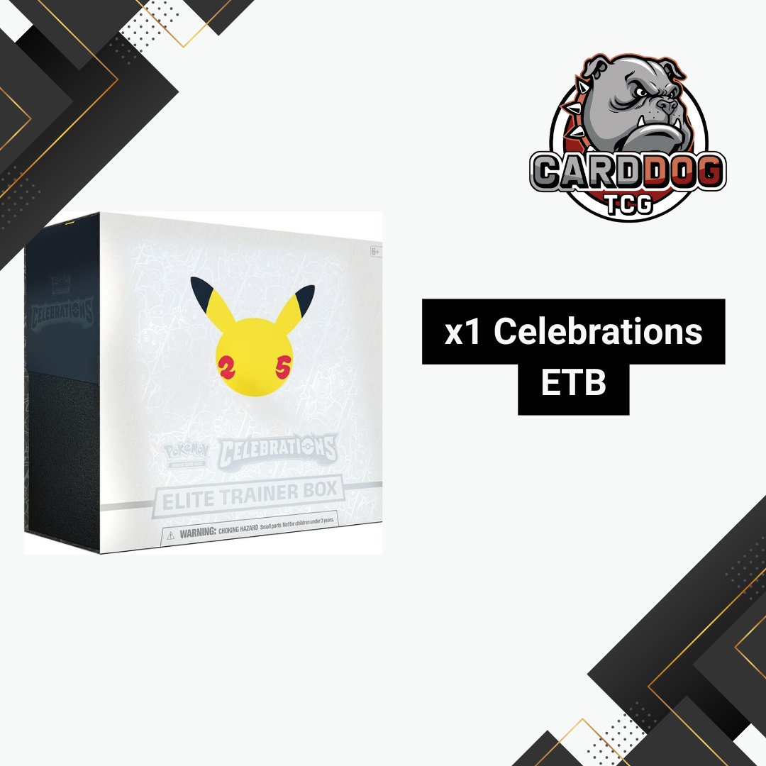 Pokemon_Celebrations_Elite_Trainer_Box_-_ETB Pokemon Celebrations Elite Trainer Box - ETB - Image 1