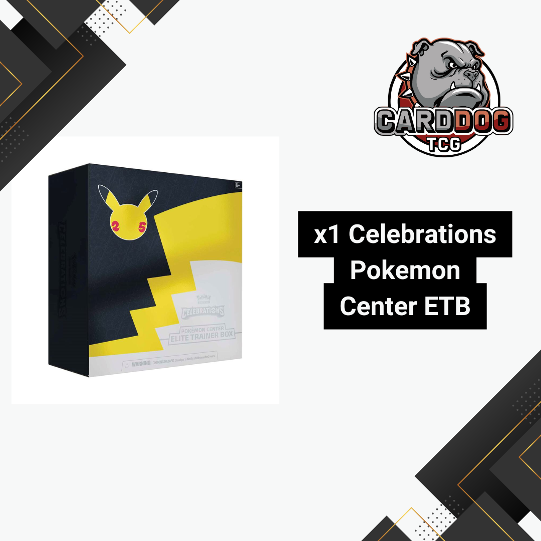 Pokemon_Celebrations_Pokemon_Center_Exclusive_Elite_Trainer_Box_ETB Pokemon Celebrations Pokemon Center Exclusive ETB - Image 1