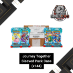 Pokemon Journey Together Sleeved Booster Sealed Case - 144 Packs