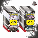 Pokemon Scarlet & Violet Black Bolt and White Flare 20 Loose Pack Bundle