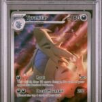 Pokemon Tyranitar Paldea Evolved 222/193 SIR PSA 8