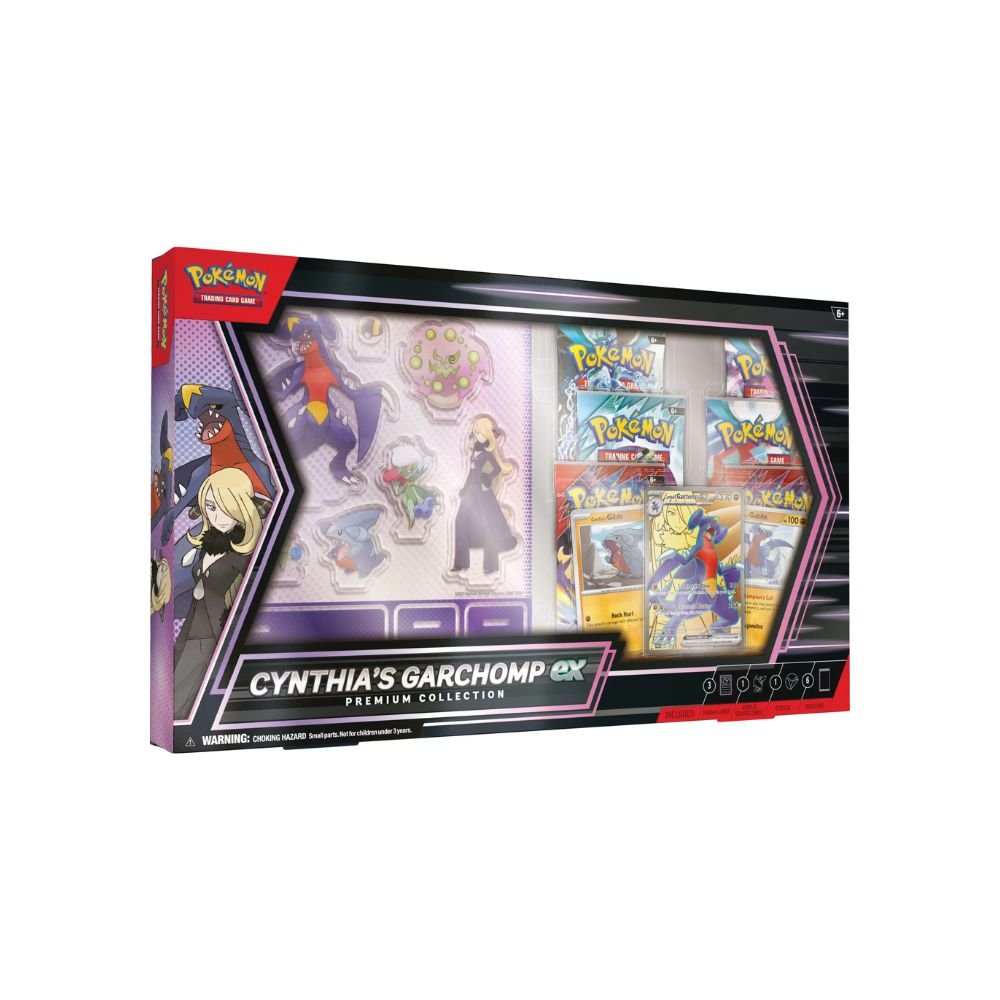 Productlive-2025-05-09T010501.774 Pokemon Cynthia's Garchomp ex Premium Collection Box - Image 1