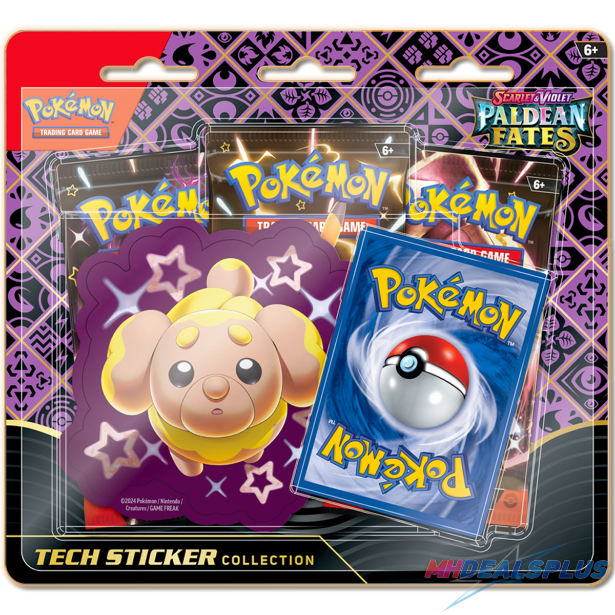 Pokemon Paldean Fates Tech Sticker Collection Set of 3 - Image 3