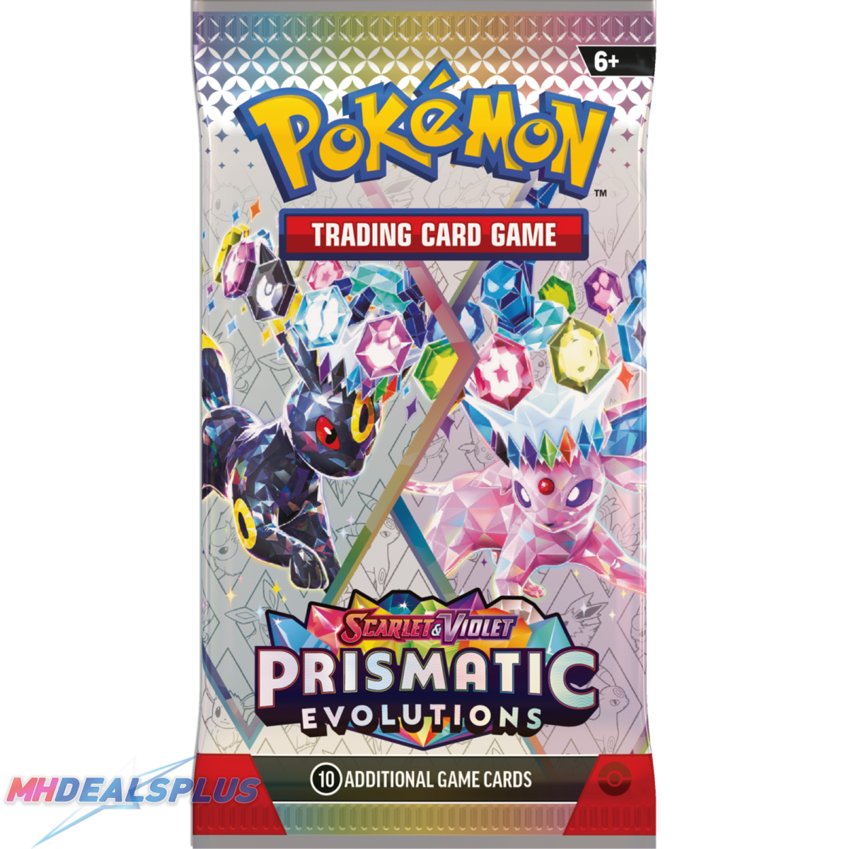 Pokemon Prismatic Evolutions Mini Tin Sealed Display - Image 12