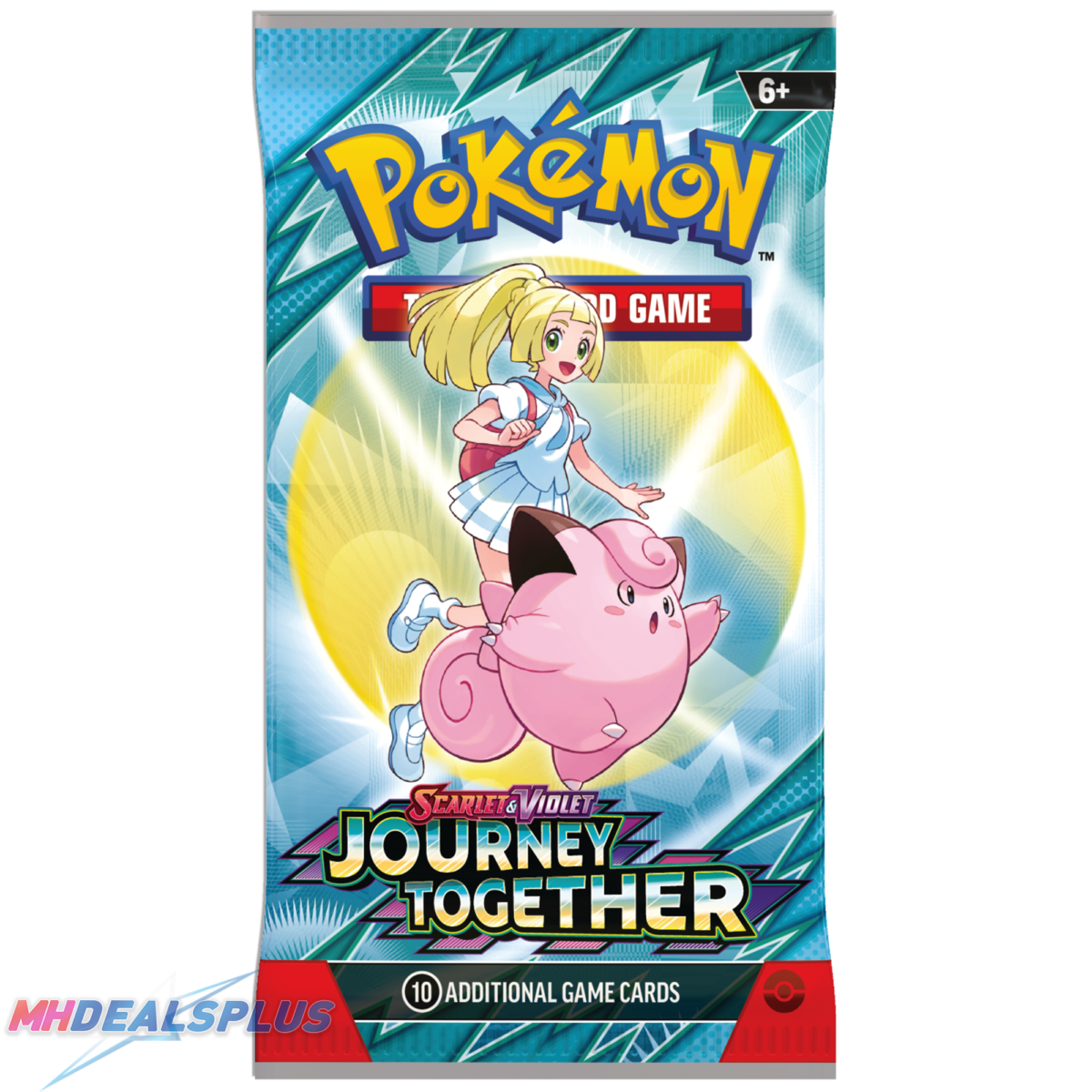 Pokemon Journey Together Booster Pack Set of 5 - Image 3
