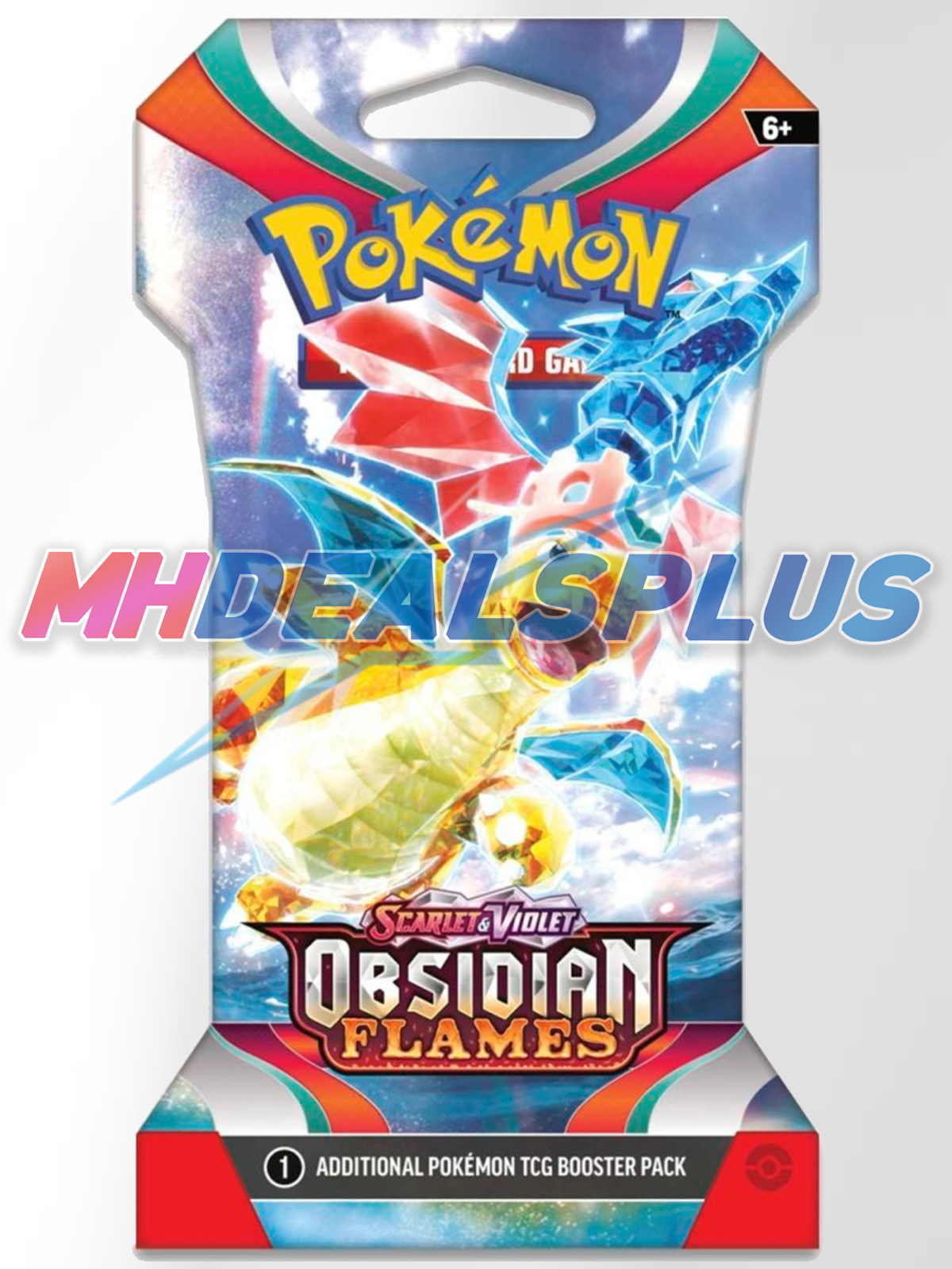 x10 Pokemon Obsidian Flames Sleeved Booster Packs - Image 4