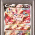 SYLVEON V 184/203 FULL ART PSA 9