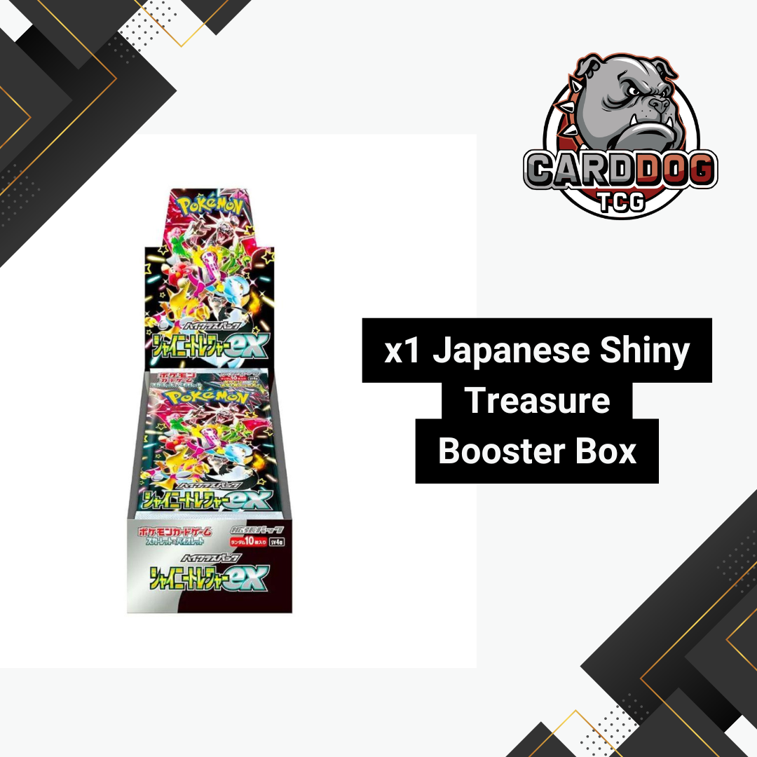Shiny-Treasure-Japanese-sv4a-Booster-Box-with-Shrink Pokmeon Shiny Treasure Japanese sv4a Booster Box with Shrink - Image 1