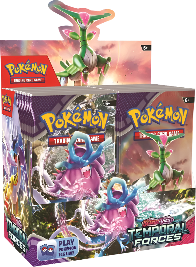TemporalForcesBoosterBox Scarlet & Violet - Temporal Forces Booster Box - Image 1