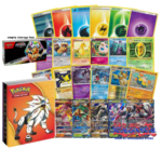 200 Pokemon Card Lot - 100 Pokemon Cards - GX Rares Foils - 100 Energy! Pokemon Mini Album