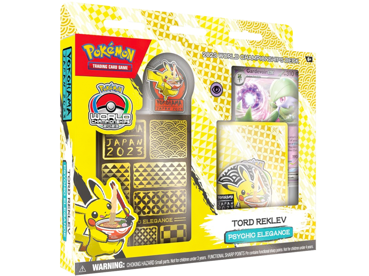 Pokemon World Championships Deck 2023 (Mew, Lugia, Kyogre, Gardevoir) Sealed Display Case - Image 3