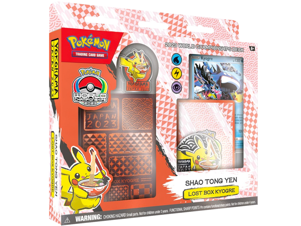 Pokemon World Championships Deck 2023 (Mew, Lugia, Kyogre, Gardevoir) Sealed Display Case - Image 4