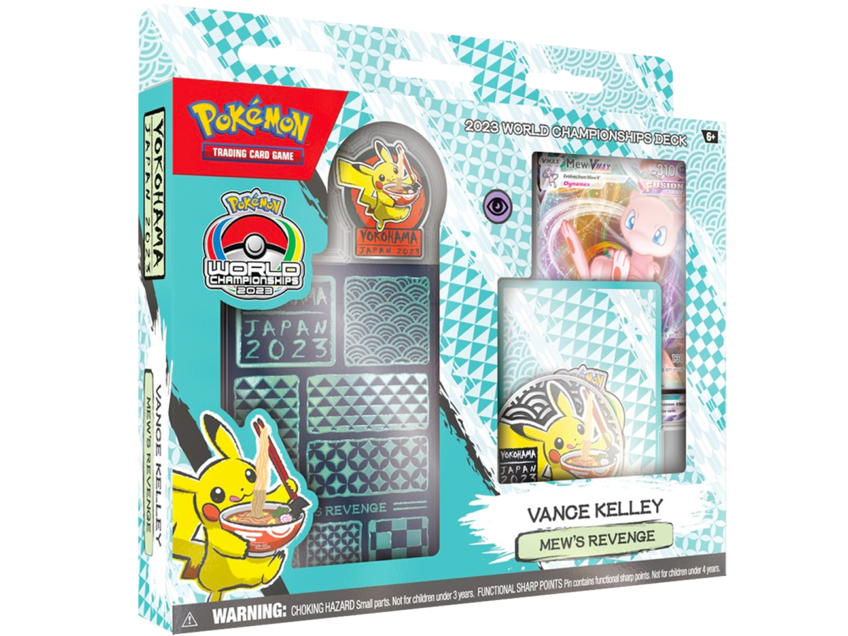 Pokemon World Championships Deck 2023 (Mew, Lugia, Kyogre, Gardevoir) Sealed Display Case - Image 6