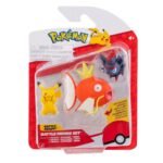 Pokemon Battle Figure Set Pikachu + Magikarp + Zorua