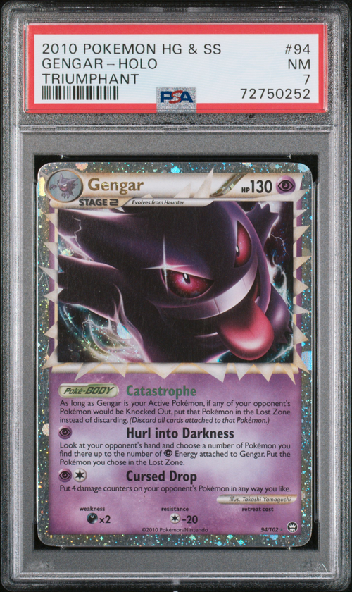 bcb6773c-956a-40d1-a235-4810c68103e4 PSA 7 GENGAR-HOLO TRIUMPHANT - Image 1