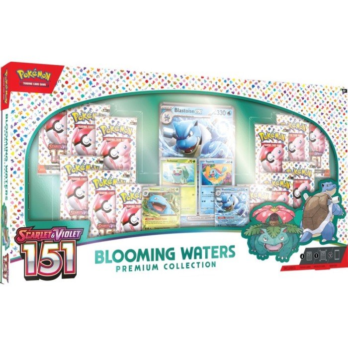 bloomingwaters-collection43827478 Pokemon Scarlet & Violet 151 Blooming Waters Collection Box - Image 1