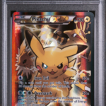 PSA 6 FA/PIKACHU EX PROMO-RED & BLUE COLL.