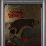 PSA 9 BLASTOISE STADIUM TIP-SHINY-GOLD