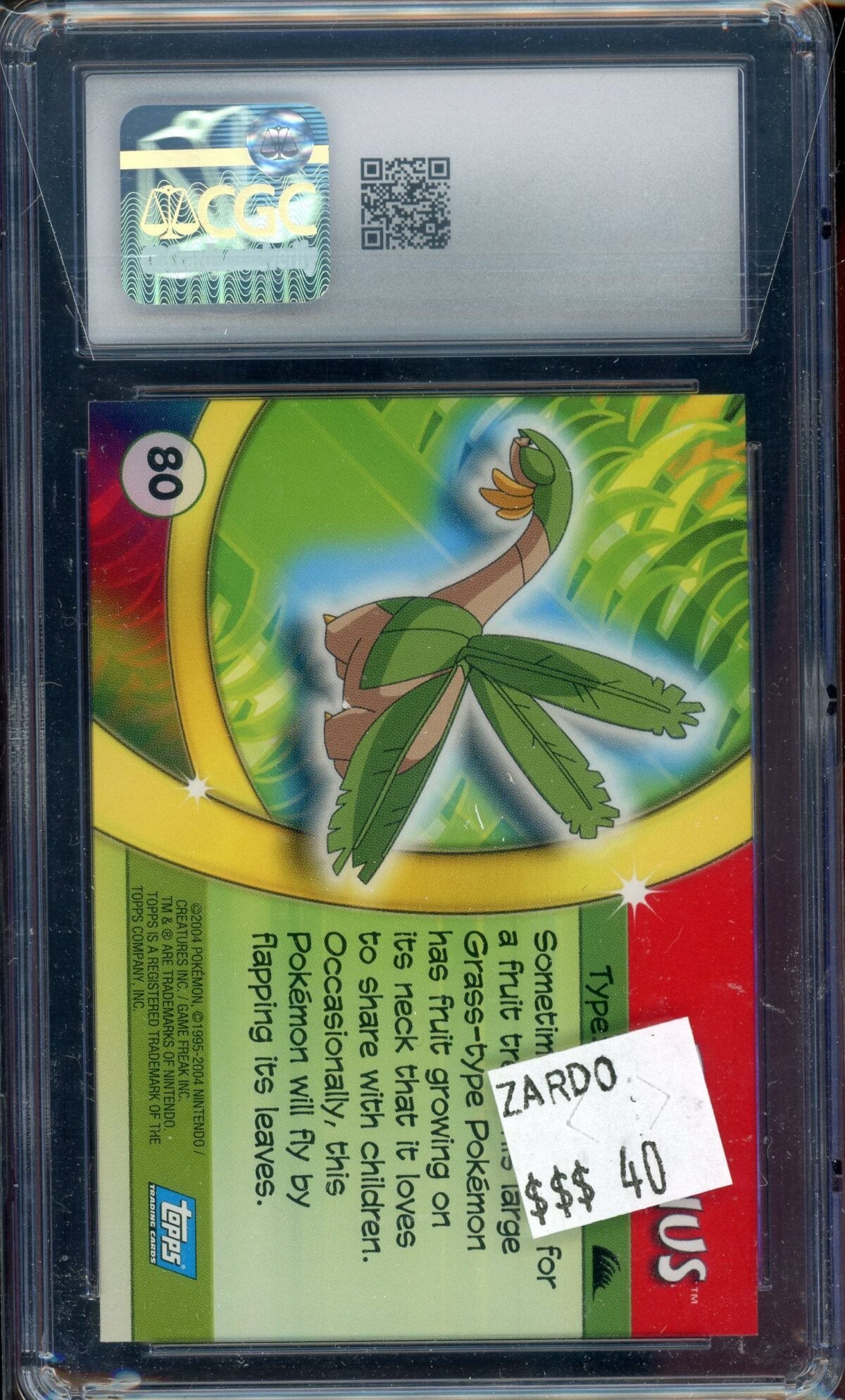 CGC 9 TROPIUS TOPPS - Image 2