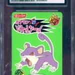 CGC 8.5 RATTATA BATTLE SEAL