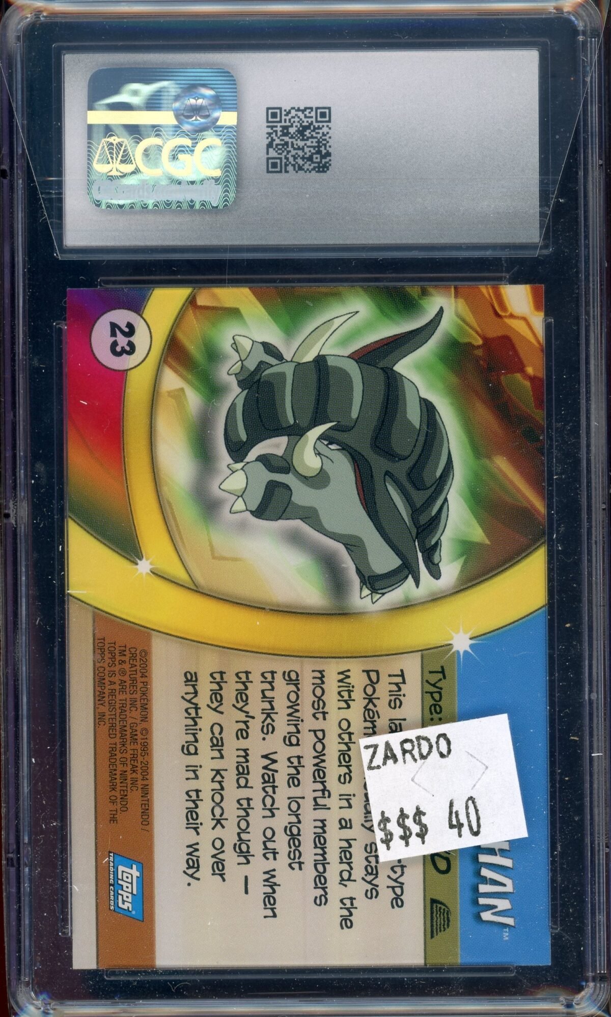 CGC 9.5 DONPHAN TOPPS - Image 2