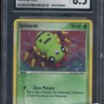 CGC 8.5 SPINARAK REVERSE HOLO UNSEEN FORCES