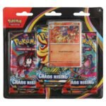 Pokemon Mega Evolution: Chaos Rising 3-Pack Blister | Columbia Sports Cards