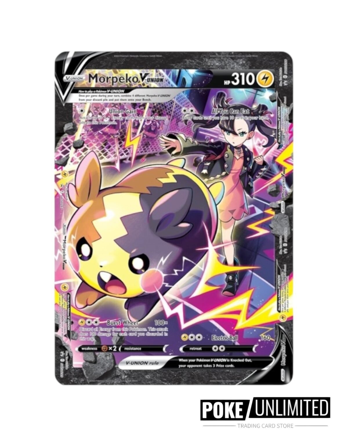 Pokémon TCG: Crown Zenith Morpeko V-Union Playmat Premium Collection - Image 4