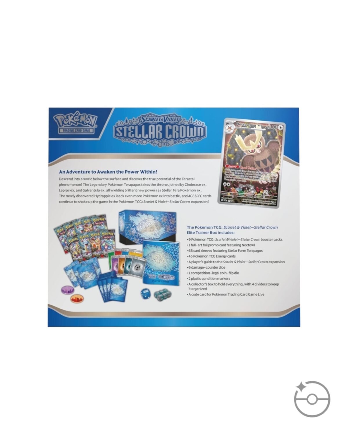 Pokémon TCG: Scarlet & Violet - Stellar Crown Elite Trainer Box - Image 2