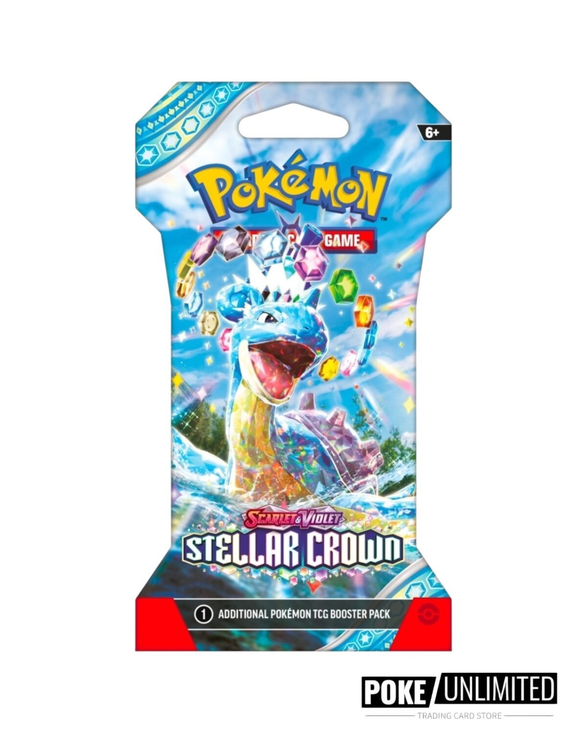 Pokémon TCG: Scarlet & Violet - Stellar Crown Sleeved Booster Pack Case - Image 2