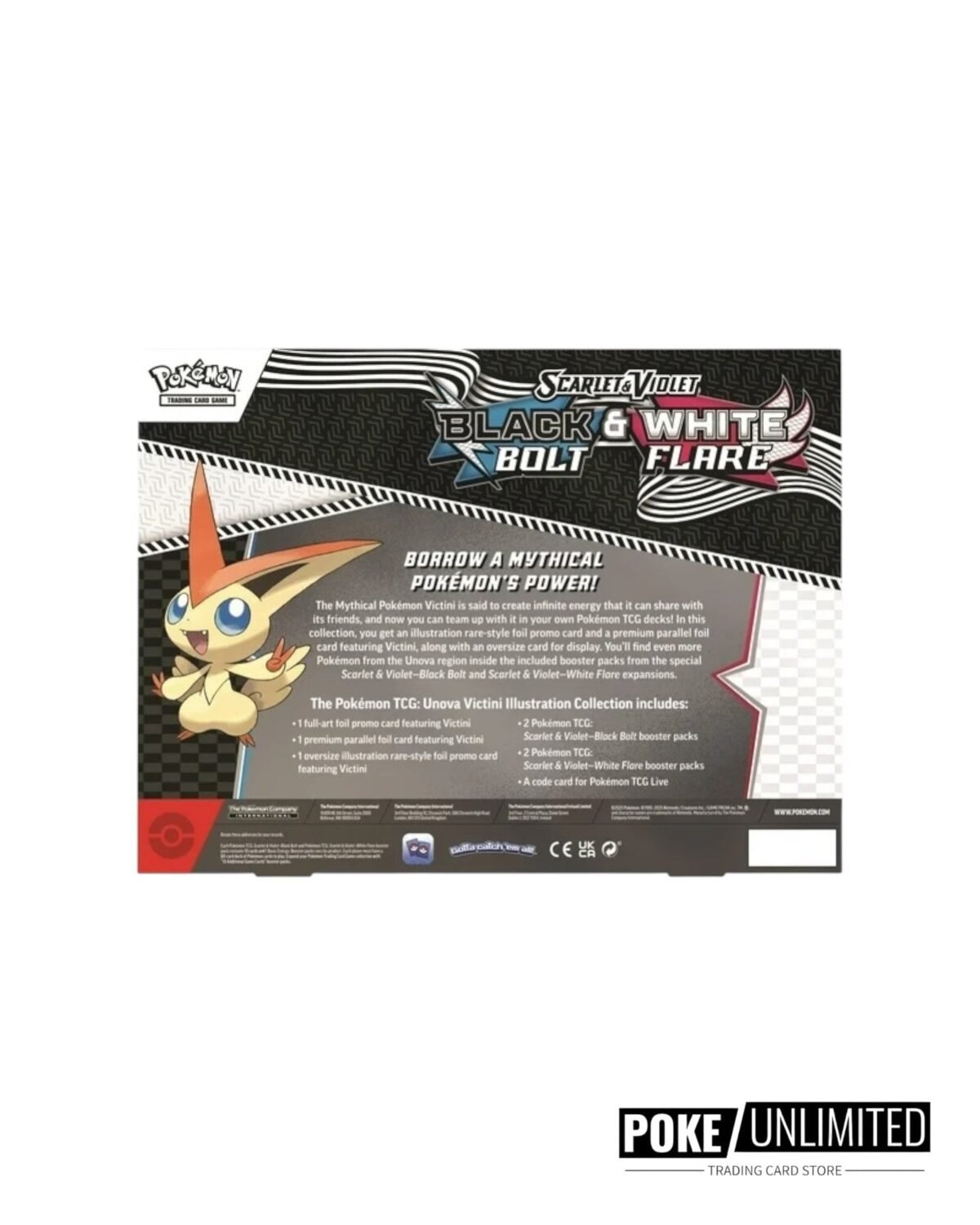 Pokémon TCG: Scarlet & Violet - Unova Victini Illustration Collection - Image 2