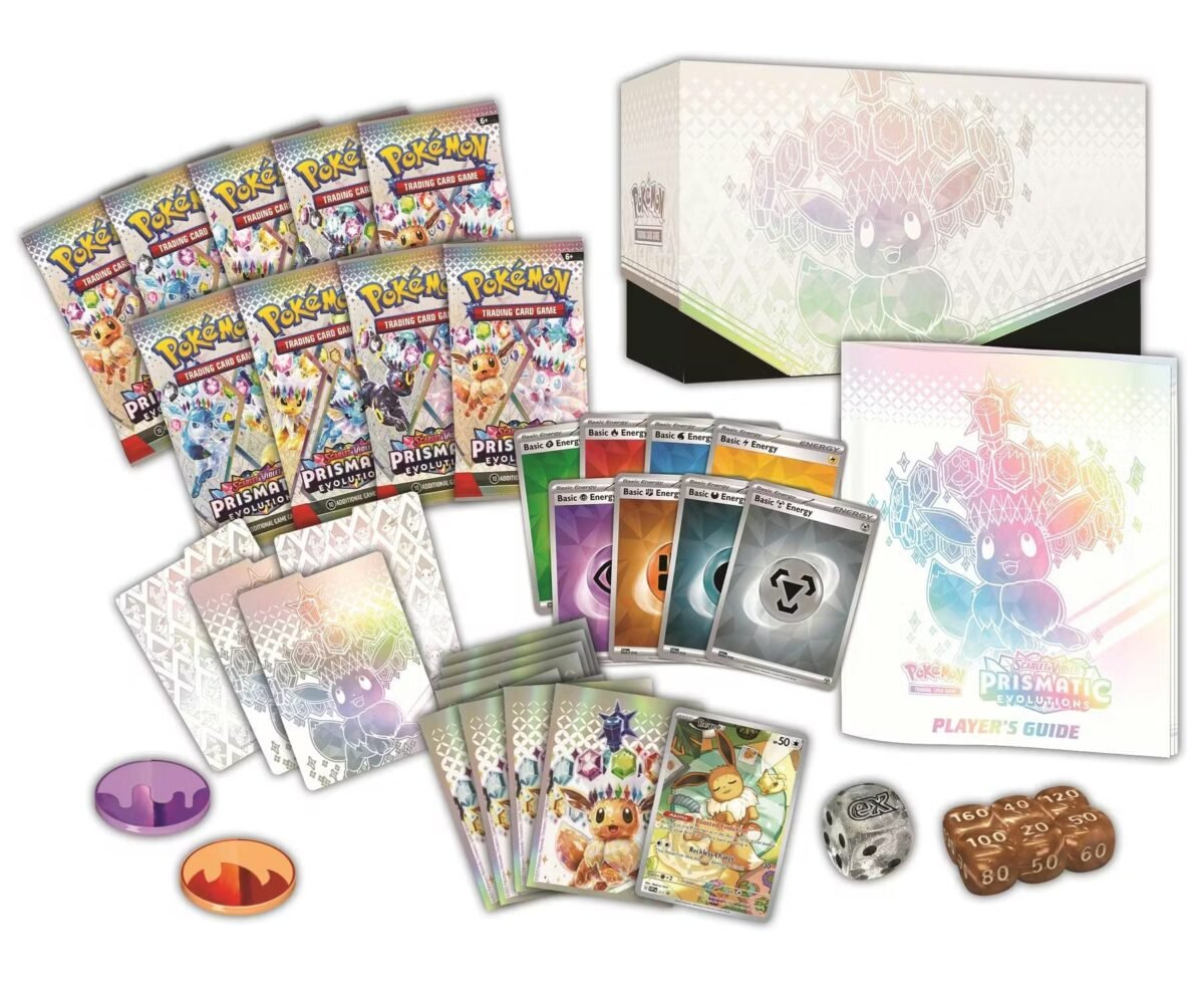 Pokemon Scarlet & Violet - Prismatic Evolutions Elite Trainer Box Case (10 Boxes) - Image 2
