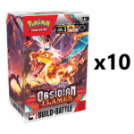 Pokemon Obsidian Flames [x10] Build & Battle Kit Display
