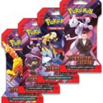 Pokémon TCG: Destined Rivals: Art Sleeved Booster Pack Set of 4