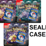Pokemon Paldean Fates Tech Sticker Collection [x12] Case