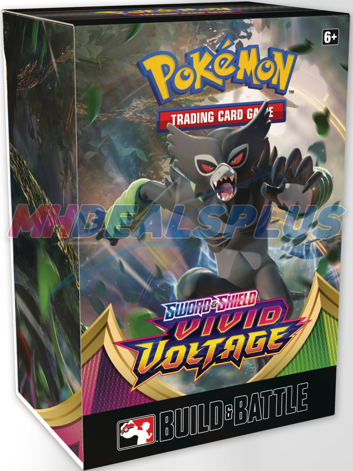 s-l1600_870aa936-1c9a-4a95-b562-8c85281d3b63 Pokemon TCG Sword & Shield Vivid Voltage Build & Battle Box - 4 Booster Packs - Image 1