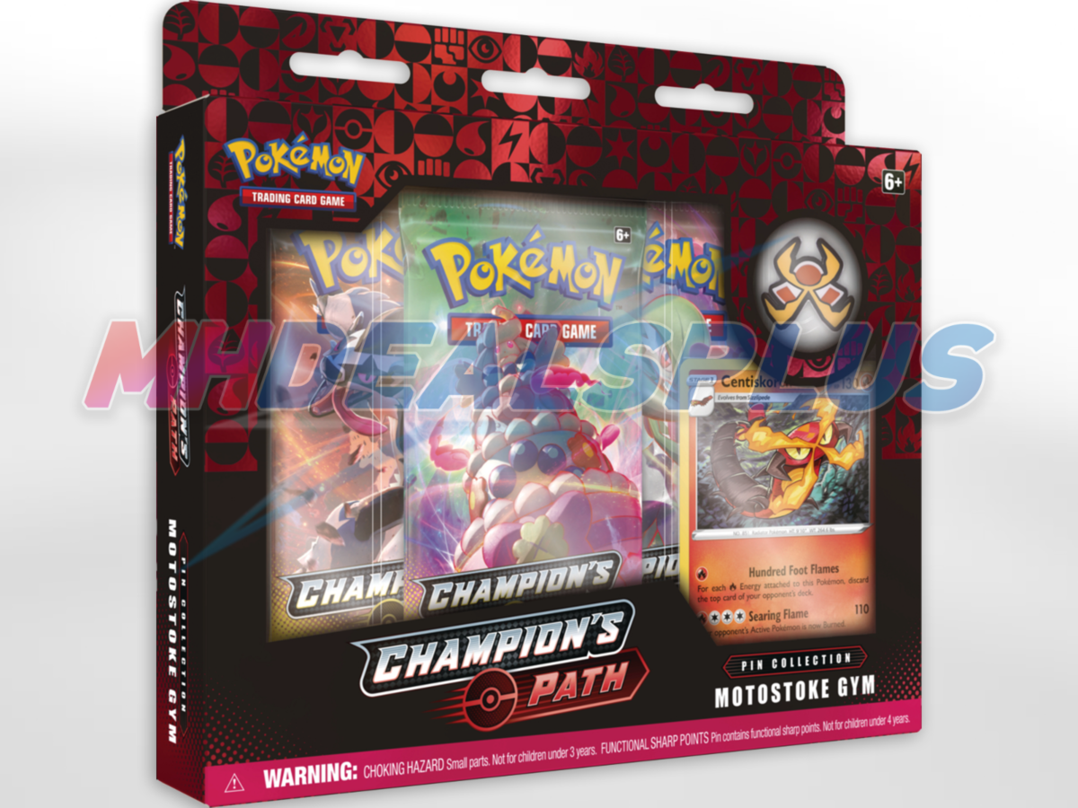 Pokemon TCG Champion's Path Pin Collection Sealed Case - 18 Packs, 6 Pins/Promos - Image 10
