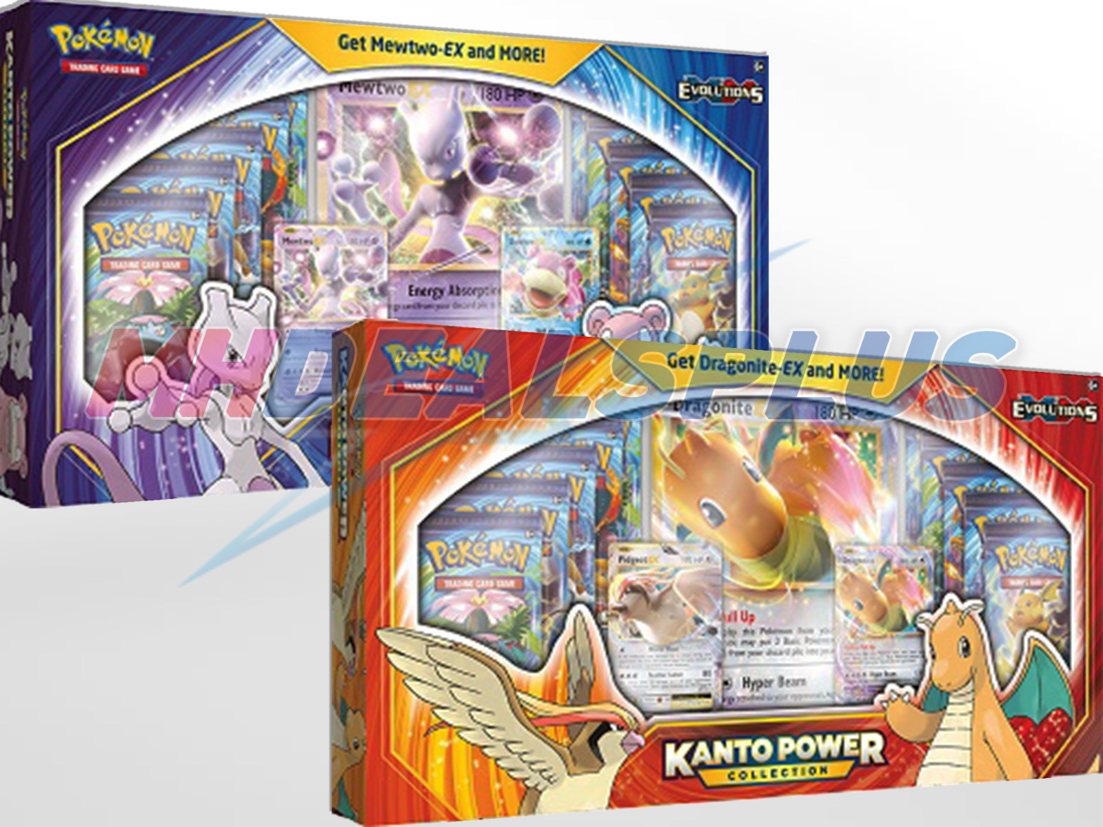 s-l1600_ce4c46e7-219b-4c42-89bd-7db0c637cd9f Pokemon TCG Kanto Power Collection Mewtwo & Dragonite Box - 20 Booster Packs - Image 1