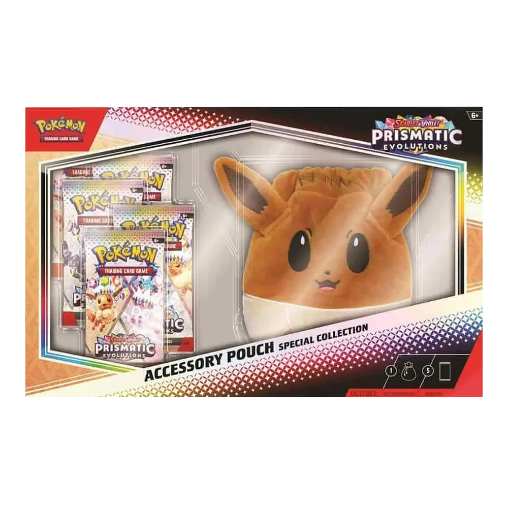 sv8.5-pouch Pokemon Prismatic Evolutions Accessory Pouch Special Collection - Image 1