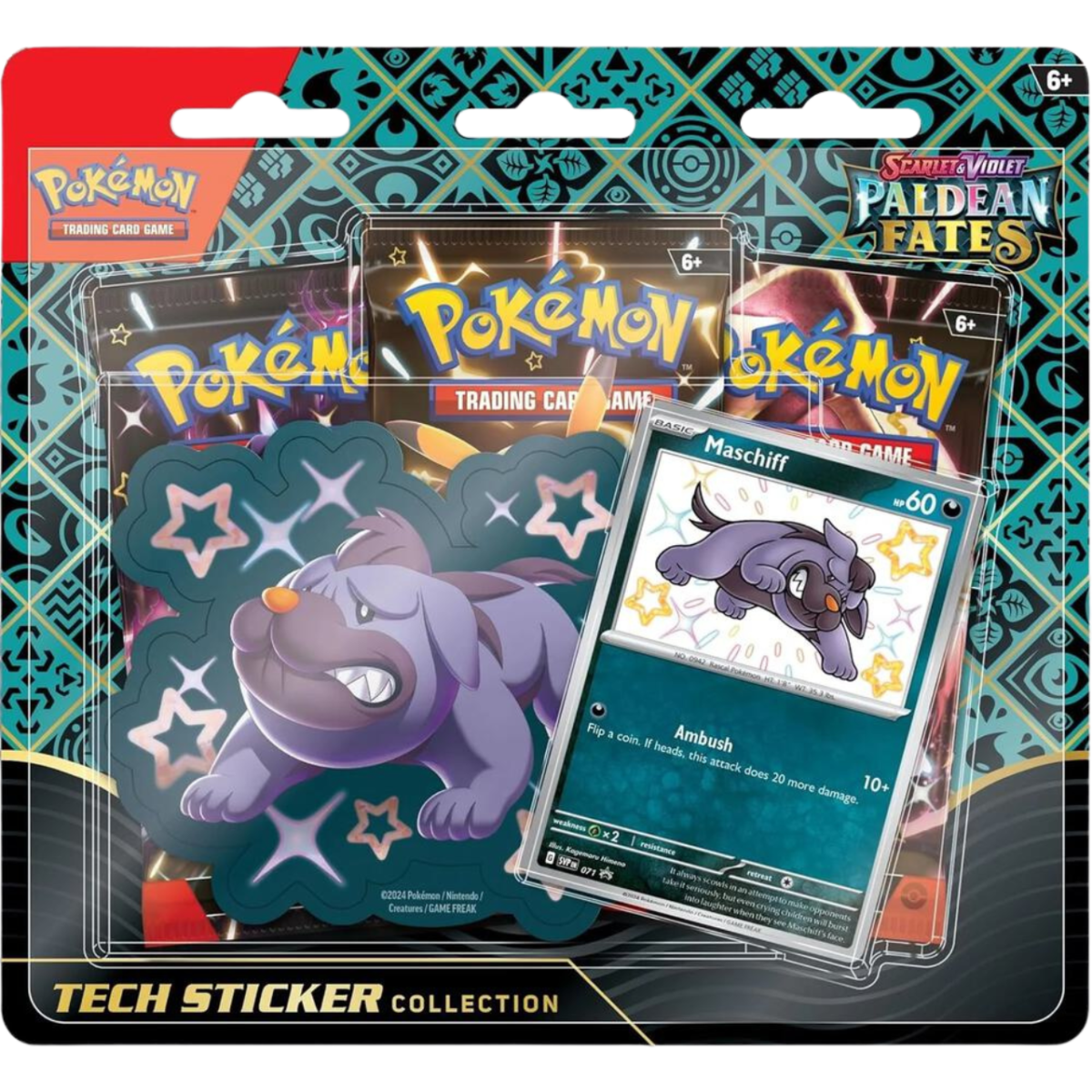 Scarlet & Violet - Paldean Fates Tech Sticker Collection - Image 3
